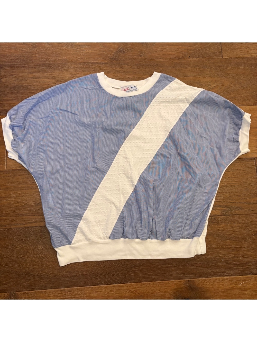VINTAGE 80s Womens Land’n Sea Top, XL, Made in USA